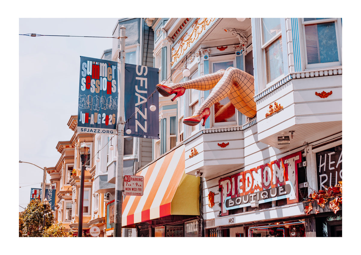 Thrifting on Haight Street