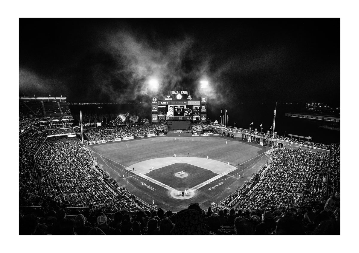 Oracle Stadium Illuminated