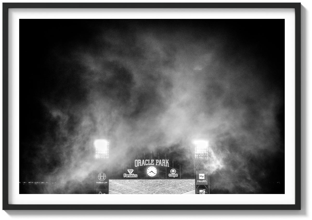 Fog Over Oracle Stadium