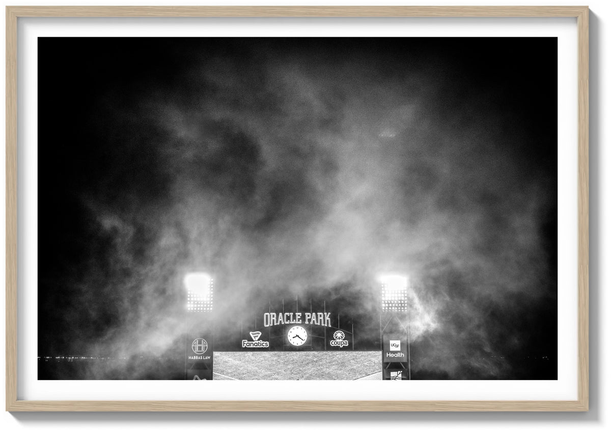 Fog Over Oracle Stadium