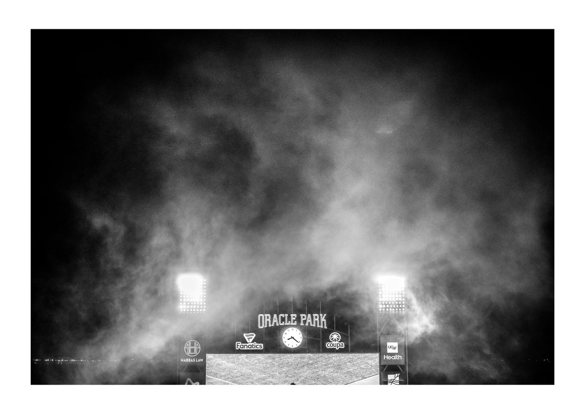 Fog Over Oracle Stadium