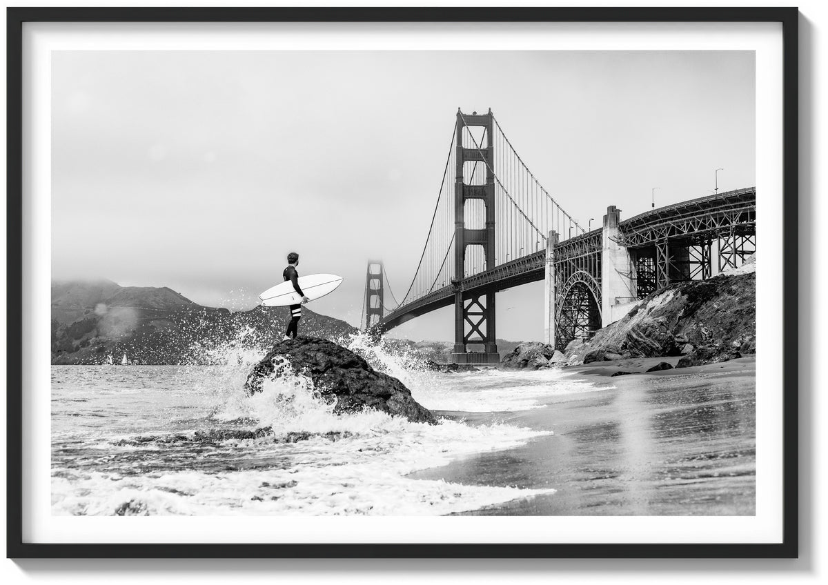 Surfing Marshall's Beach
