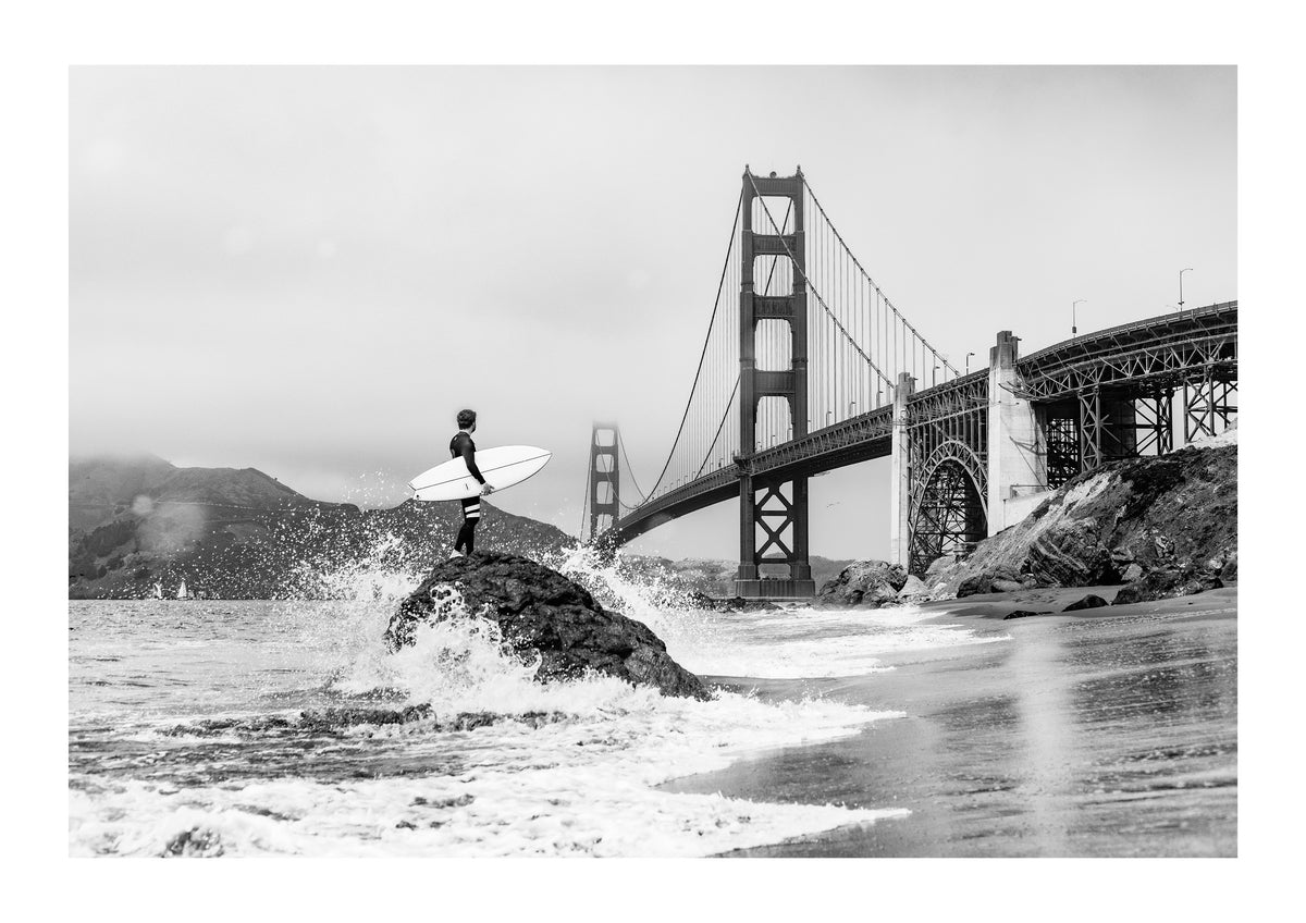 Surfing Marshall's Beach