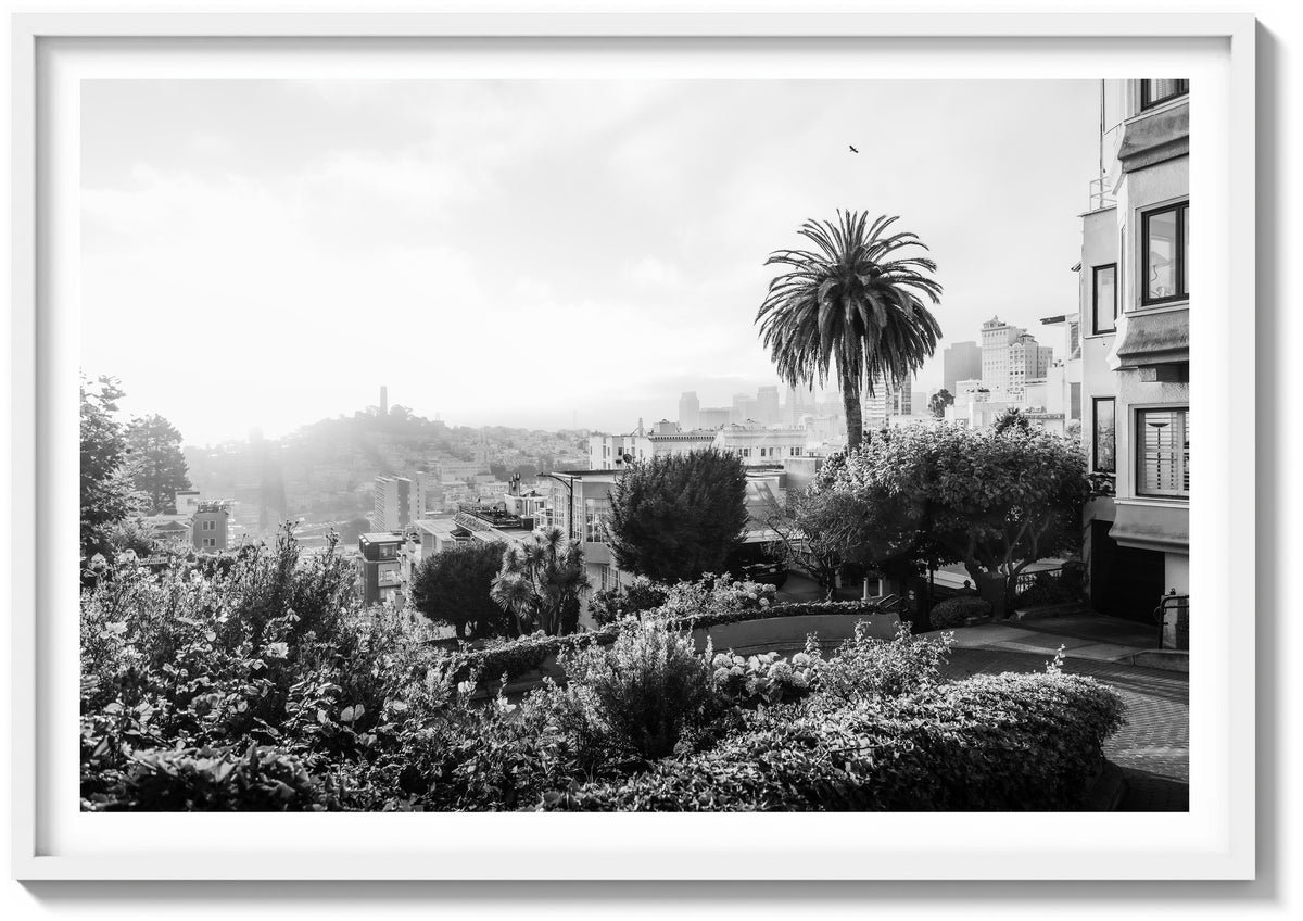 Springtime on Lombard Street