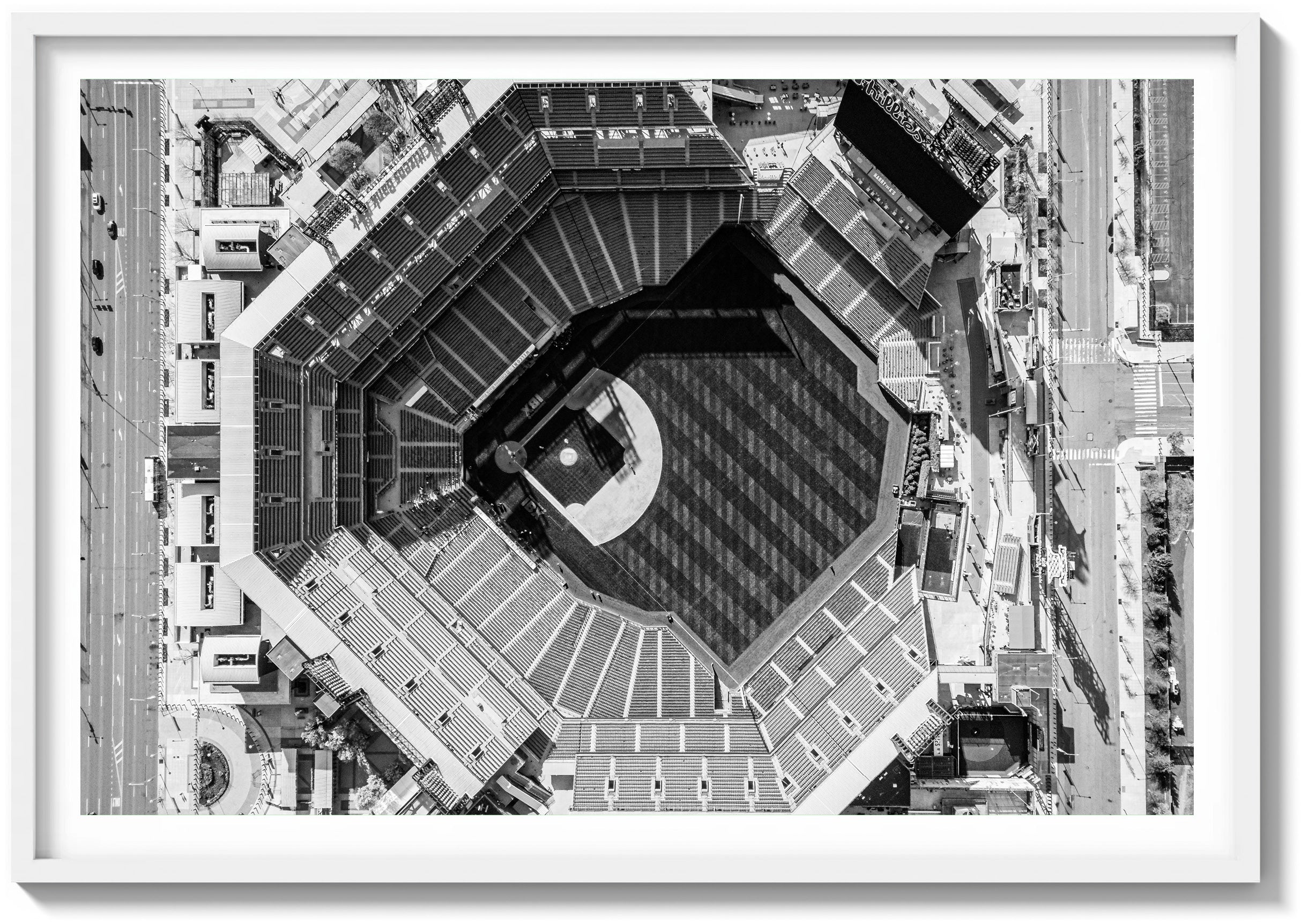 Above Citizens Bank Park