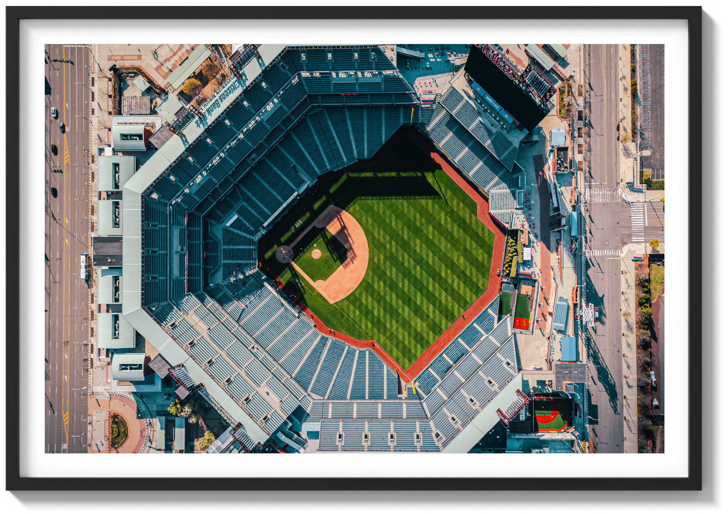 Above Citizens Bank Park