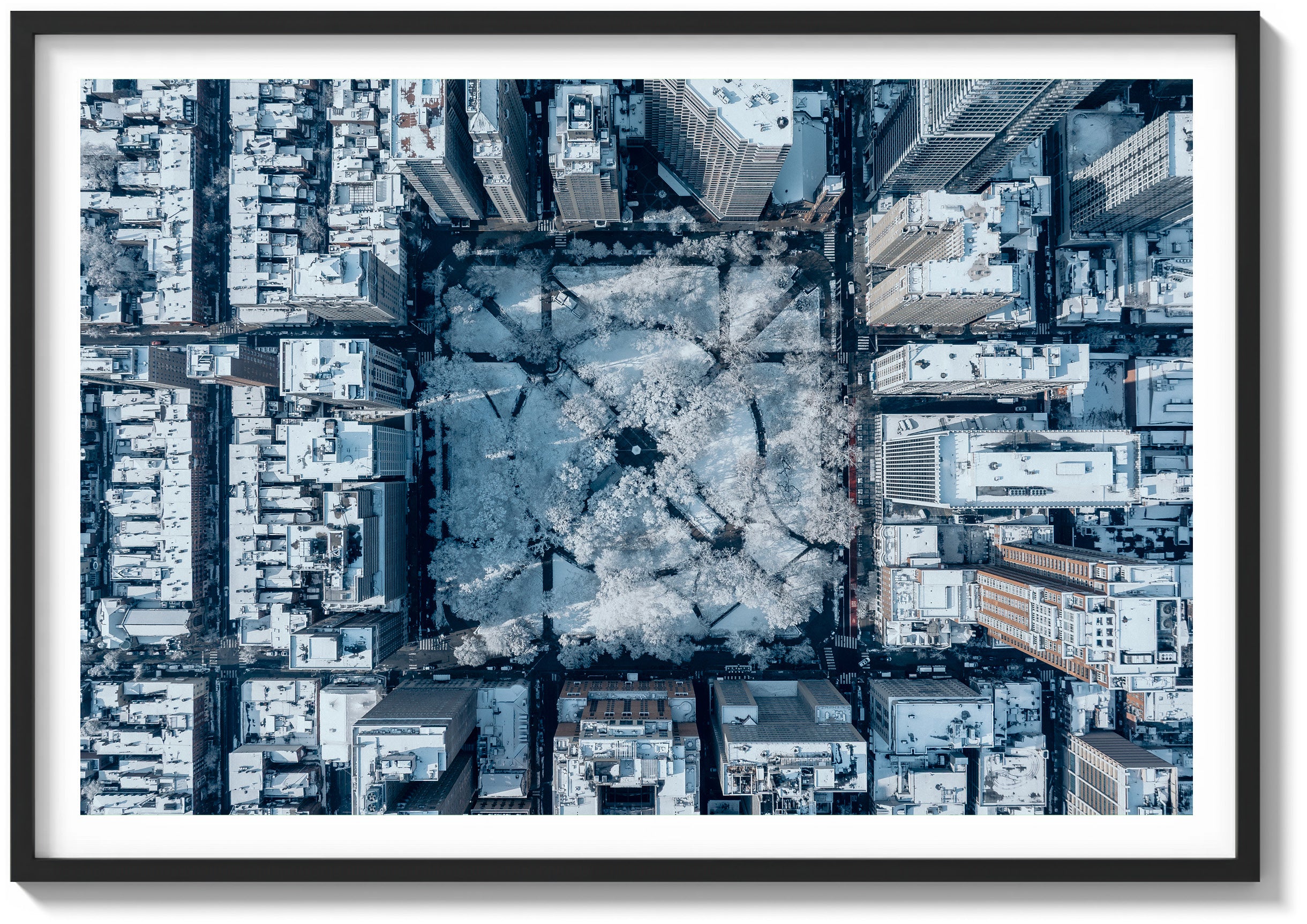 Above Rittenhouse in Snow