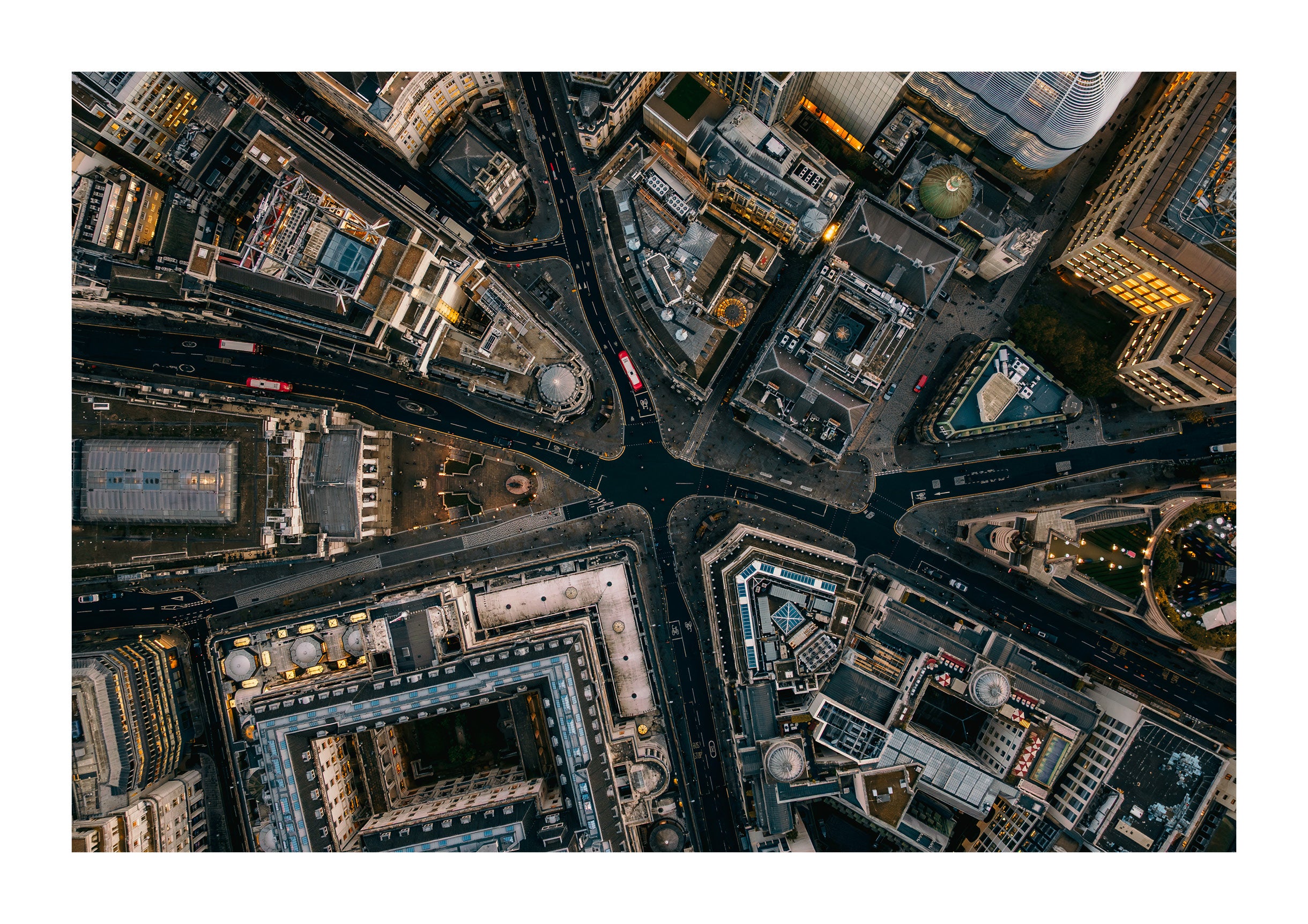Bird's-Eye of the Bank District