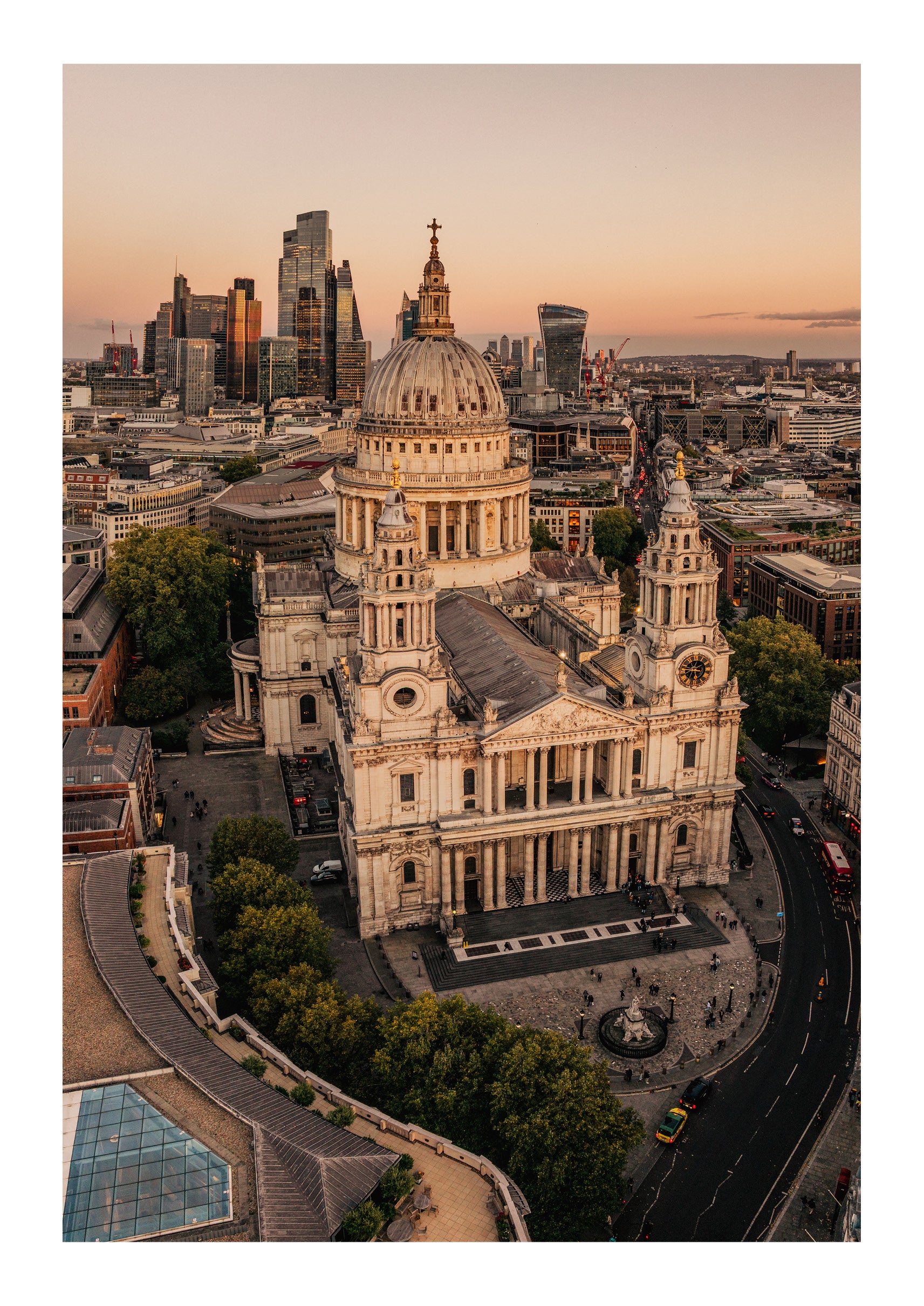 Sunset at St. Paul's