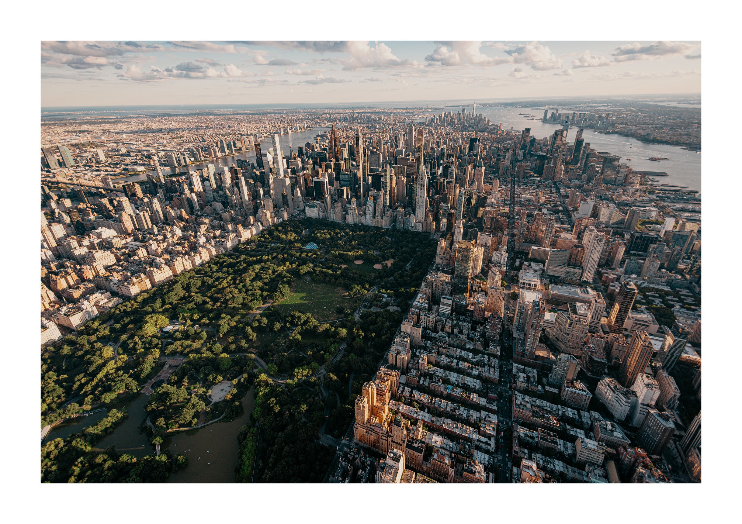Soaring Above Manhattan