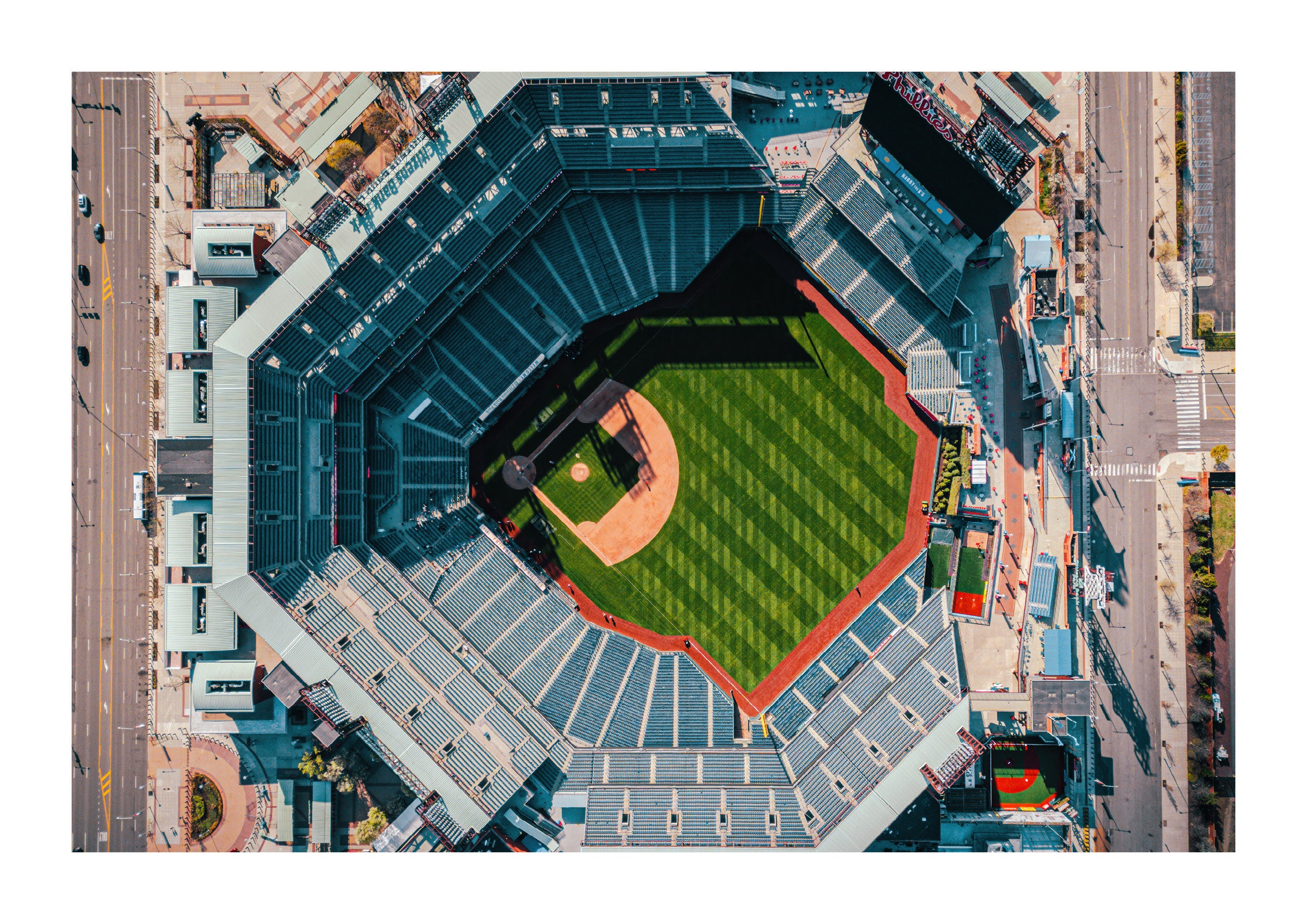 Above Citizens Bank Park