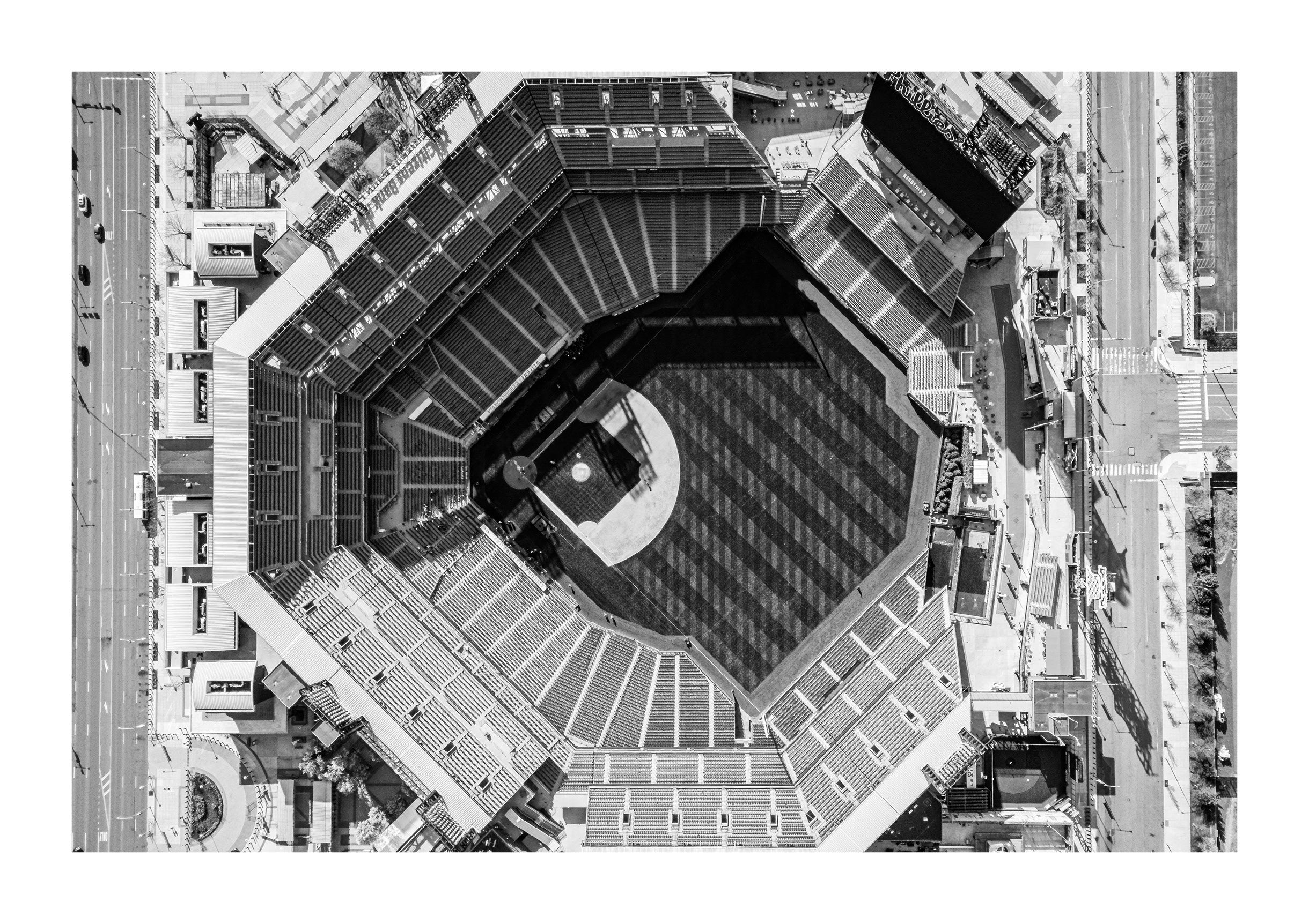 Above Citizens Bank Park