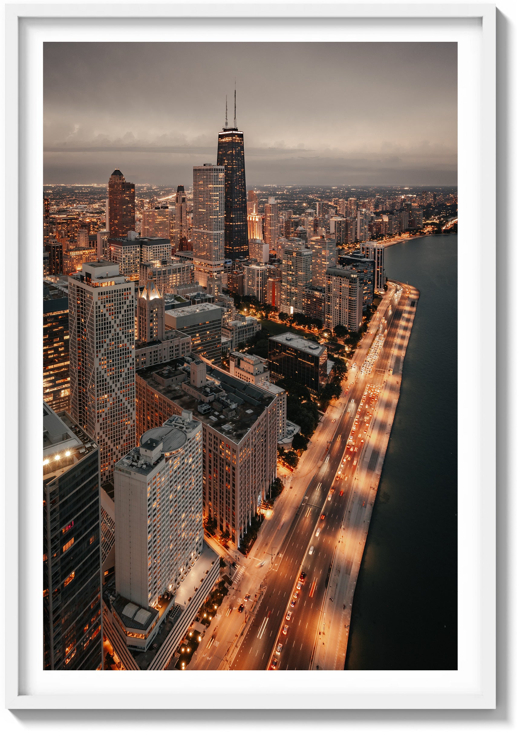 Dusk on the Lake Shore