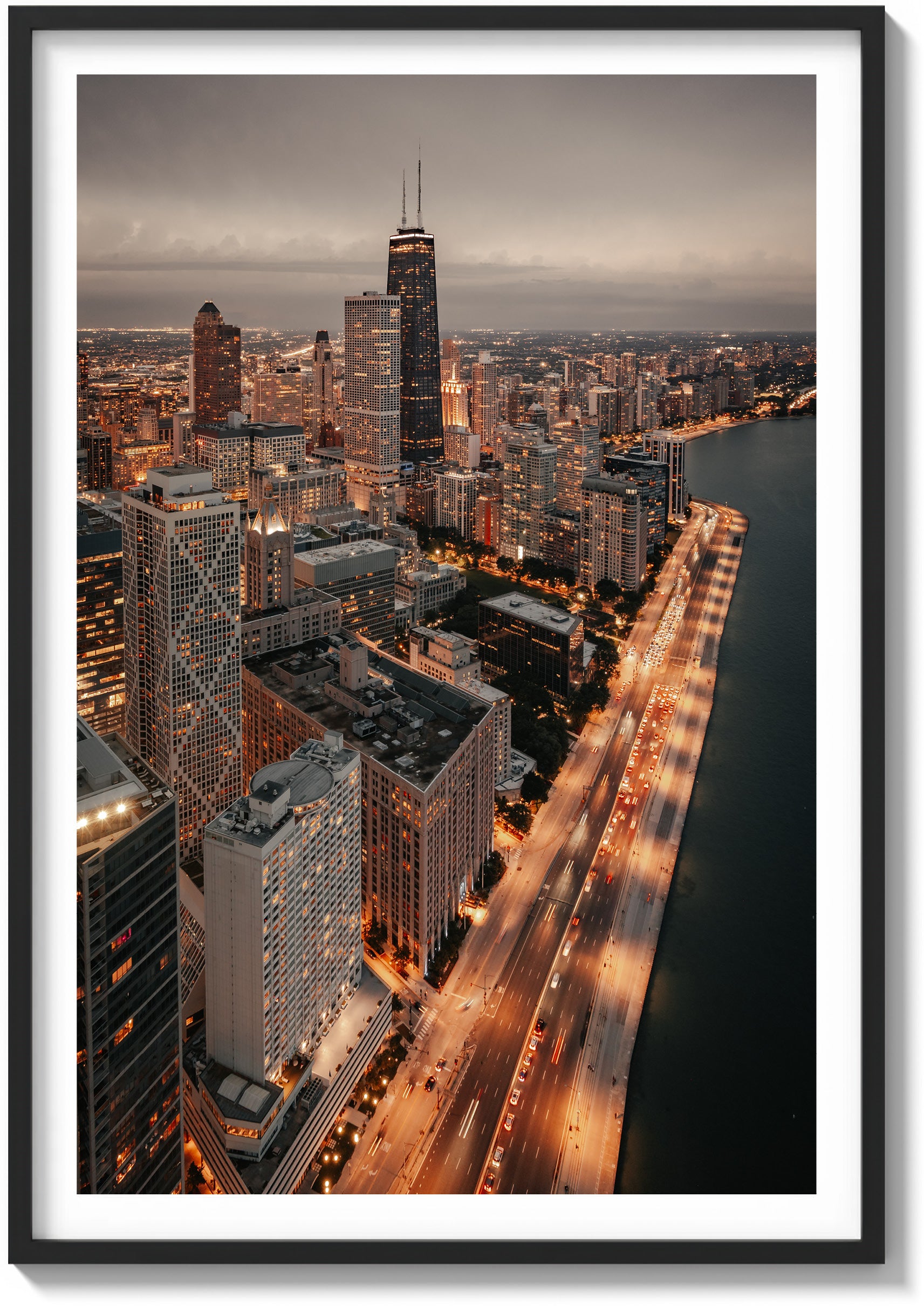 Dusk on the Lake Shore