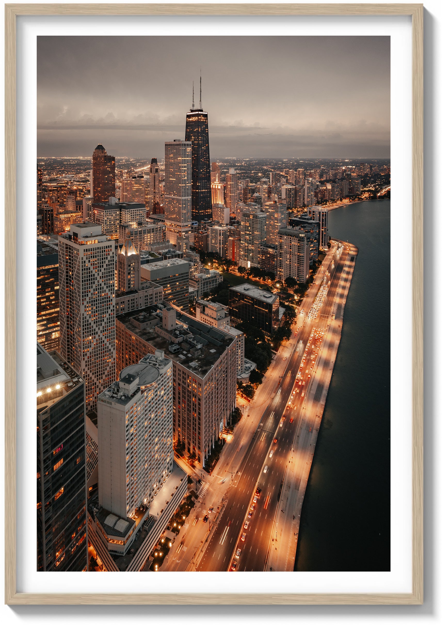 Dusk on the Lake Shore