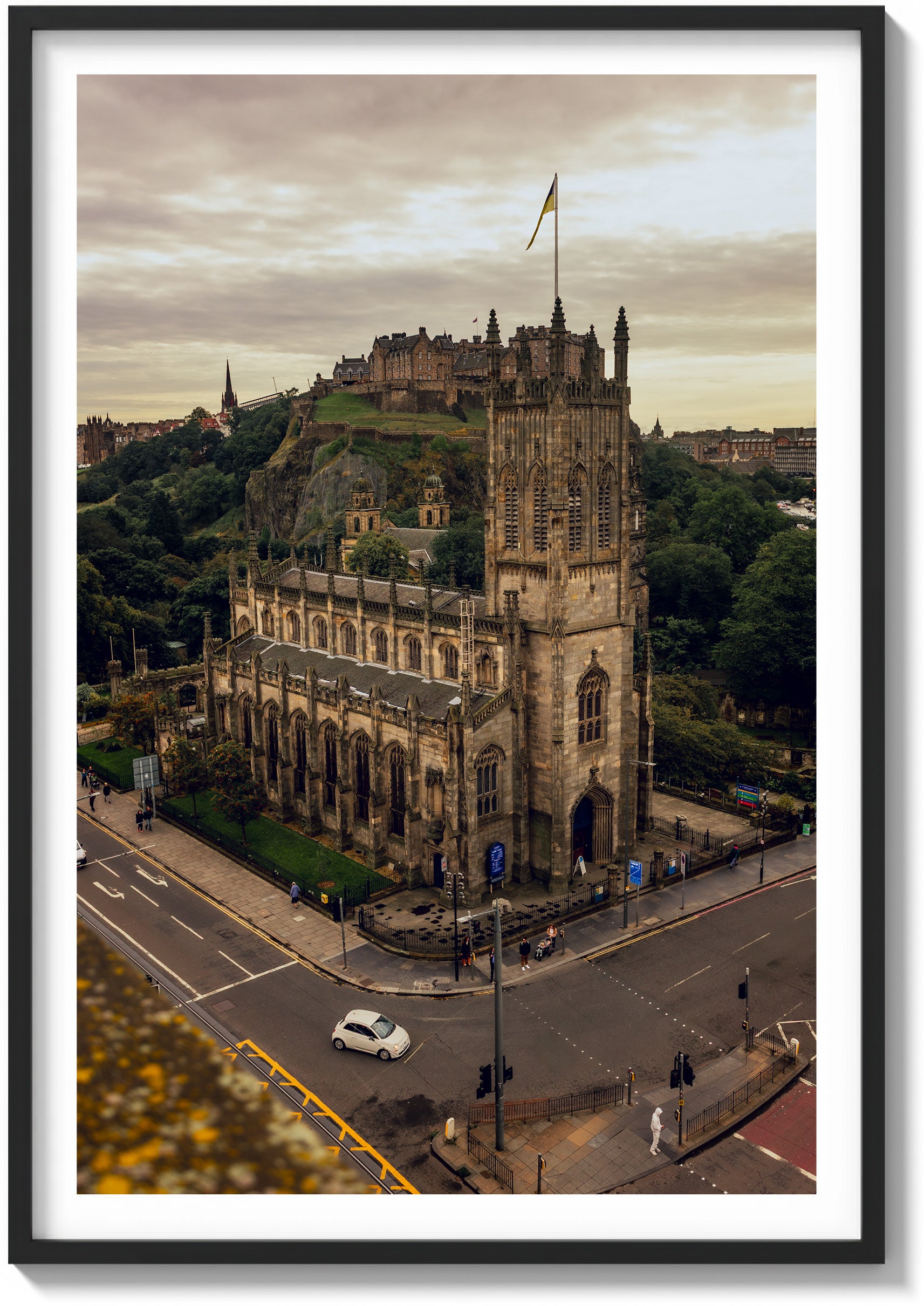 Sunset at St. John's Church