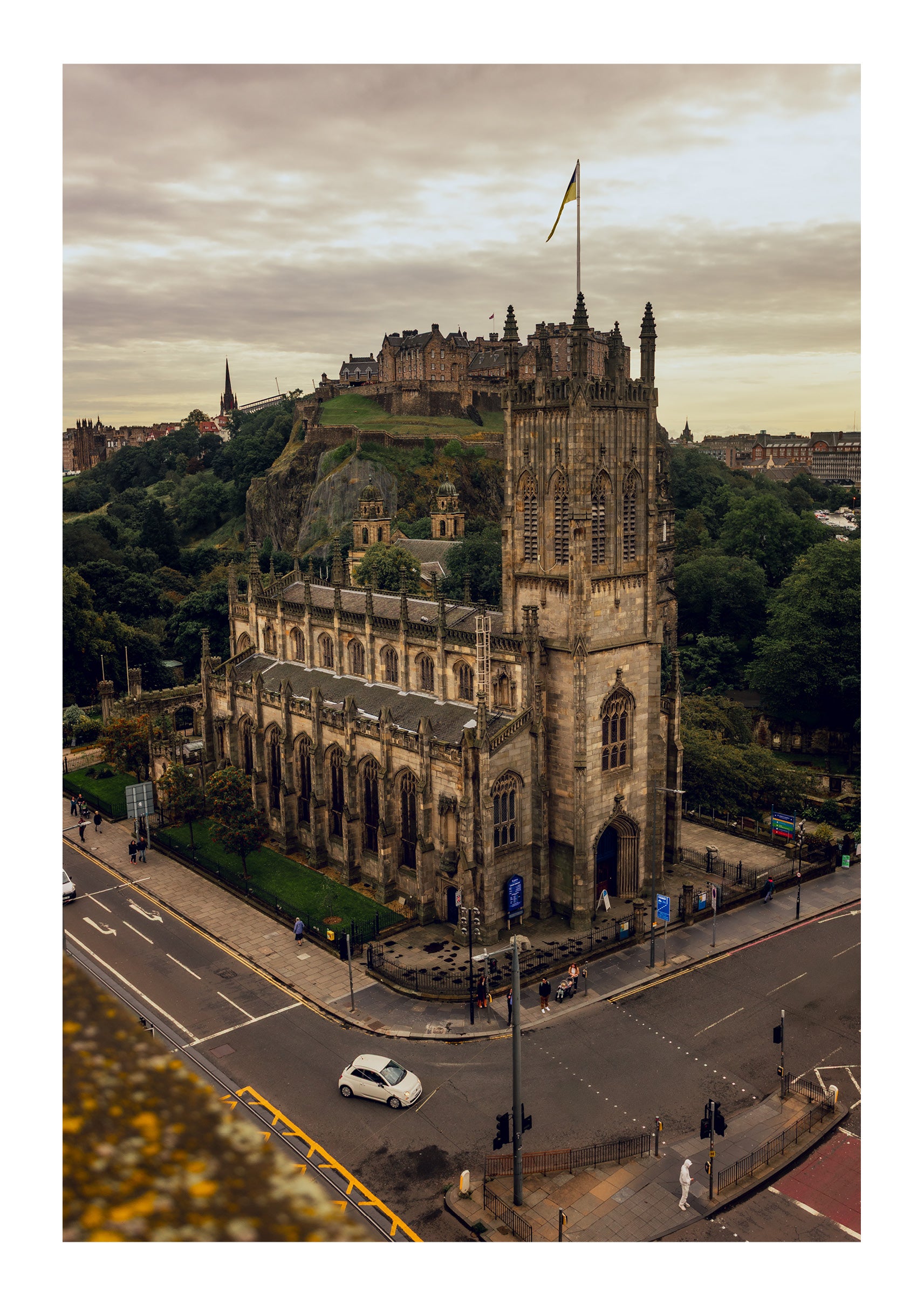 Sunset at St. John's Church