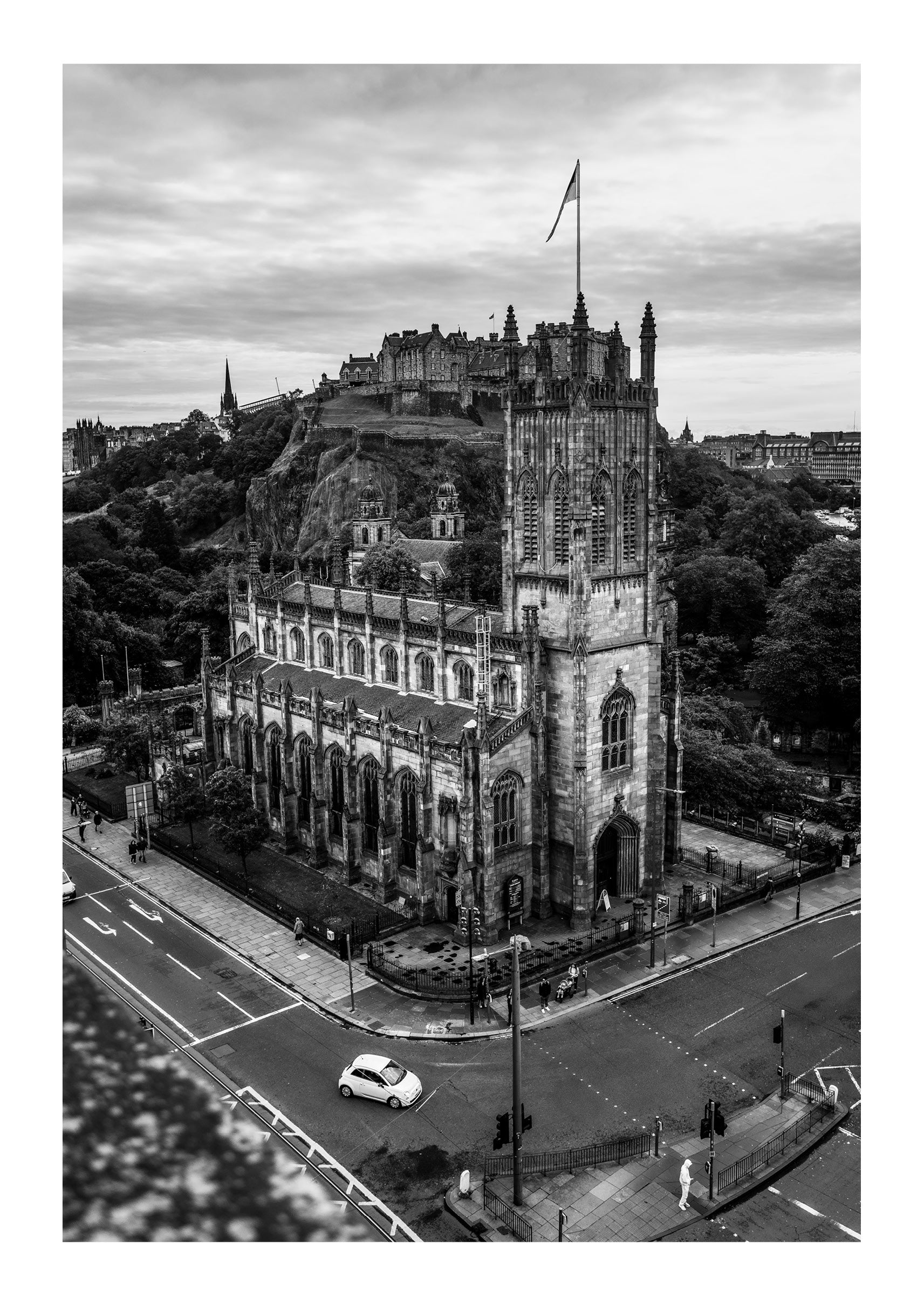 Sunset at St. John's Church