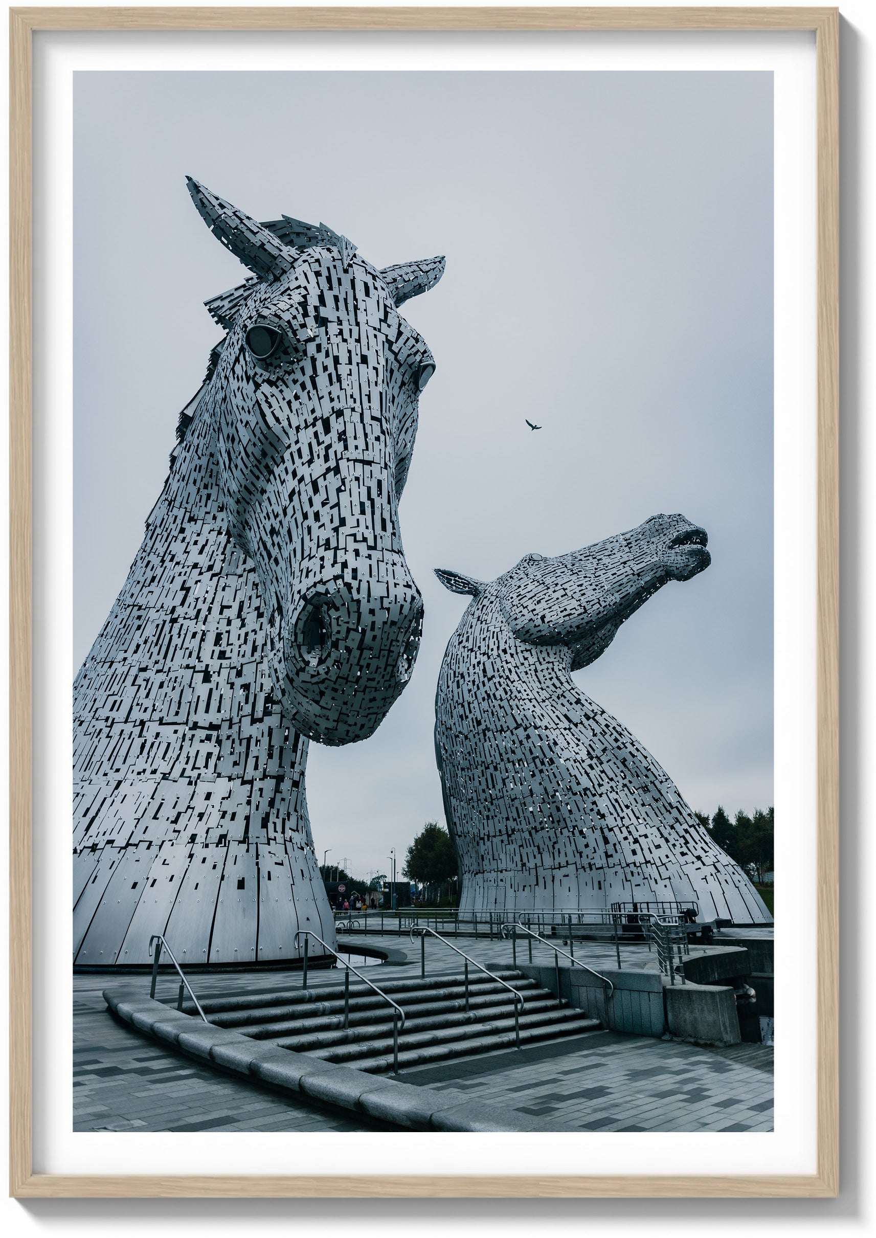 Afternoon at The Kelpies