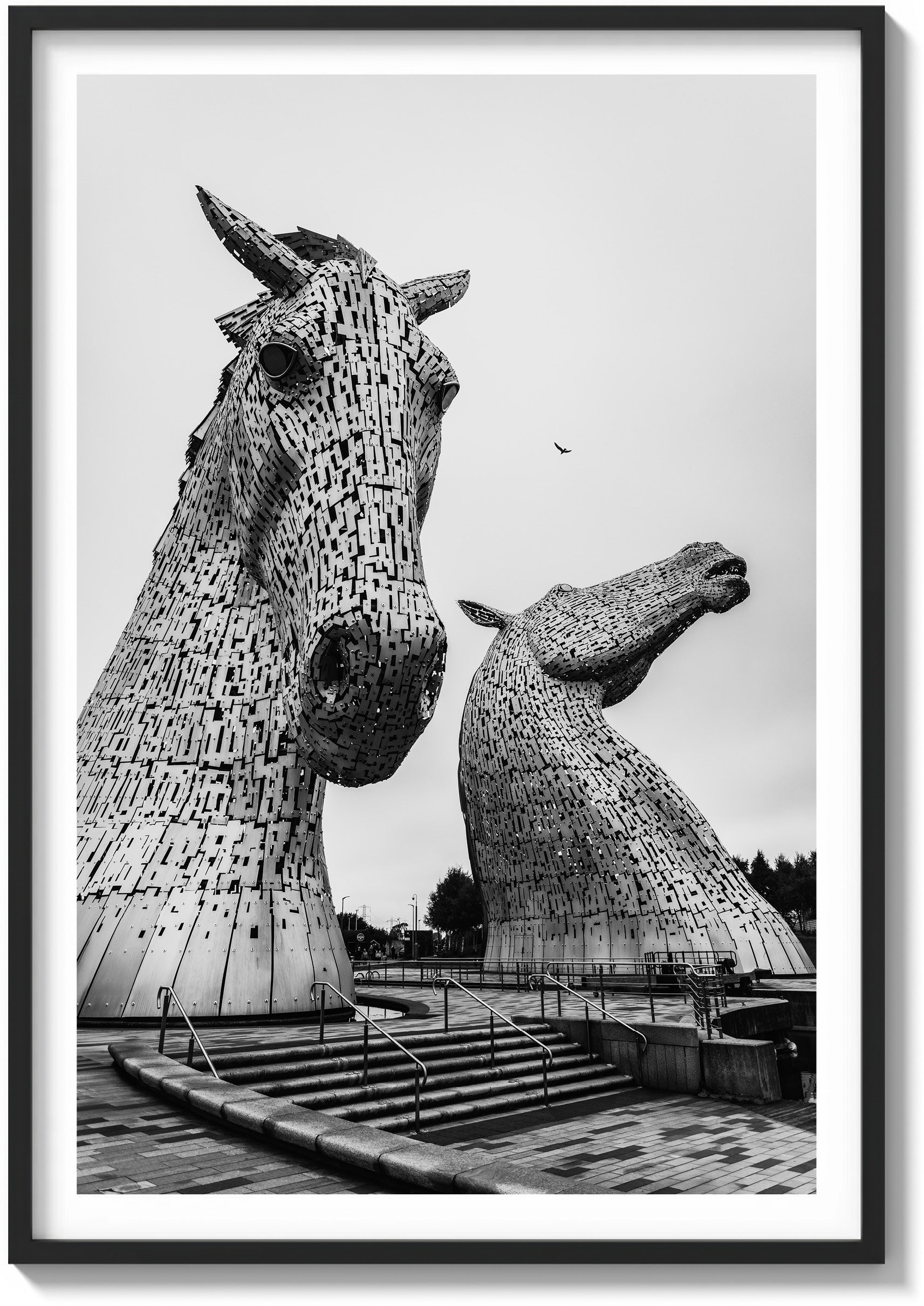Afternoon at The Kelpies