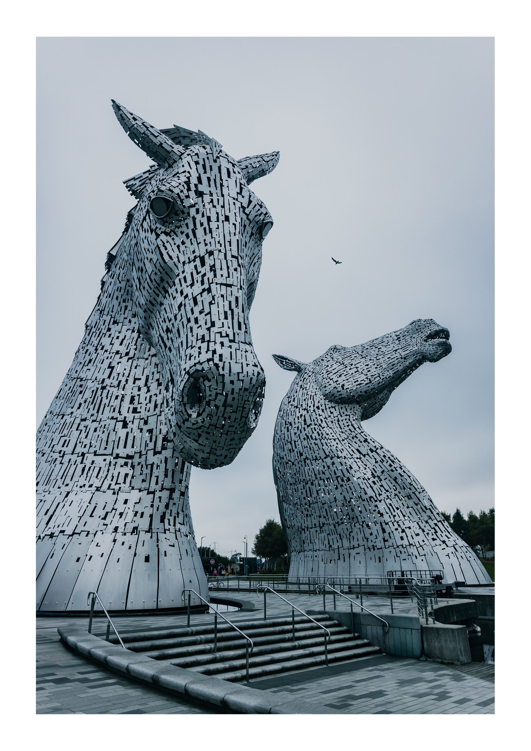 Afternoon at The Kelpies