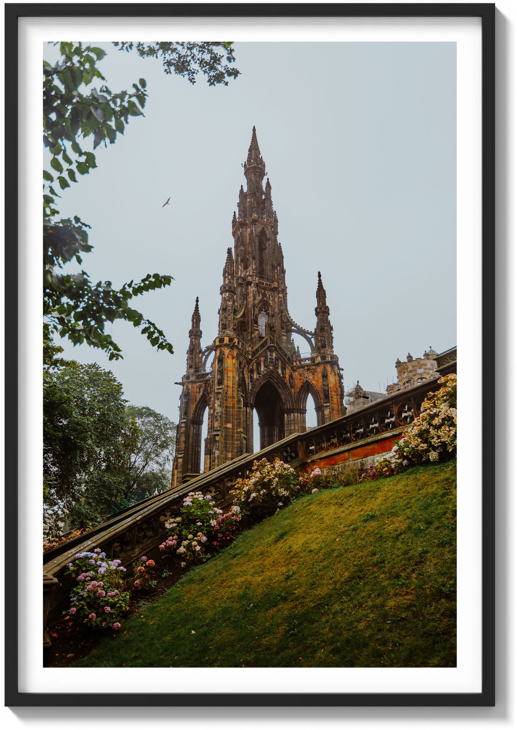 Scott Monument in Autumn