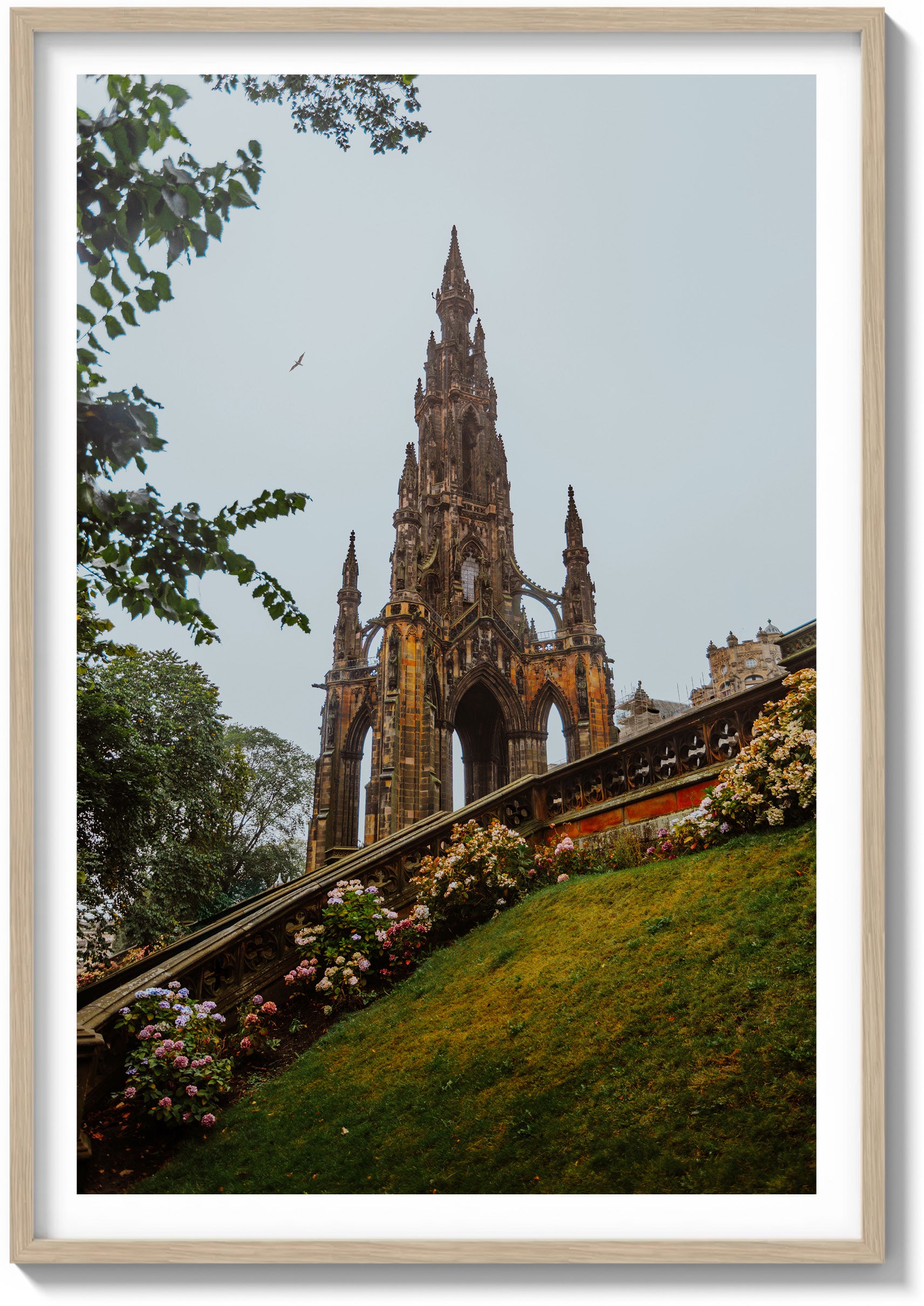 Scott Monument in Autumn