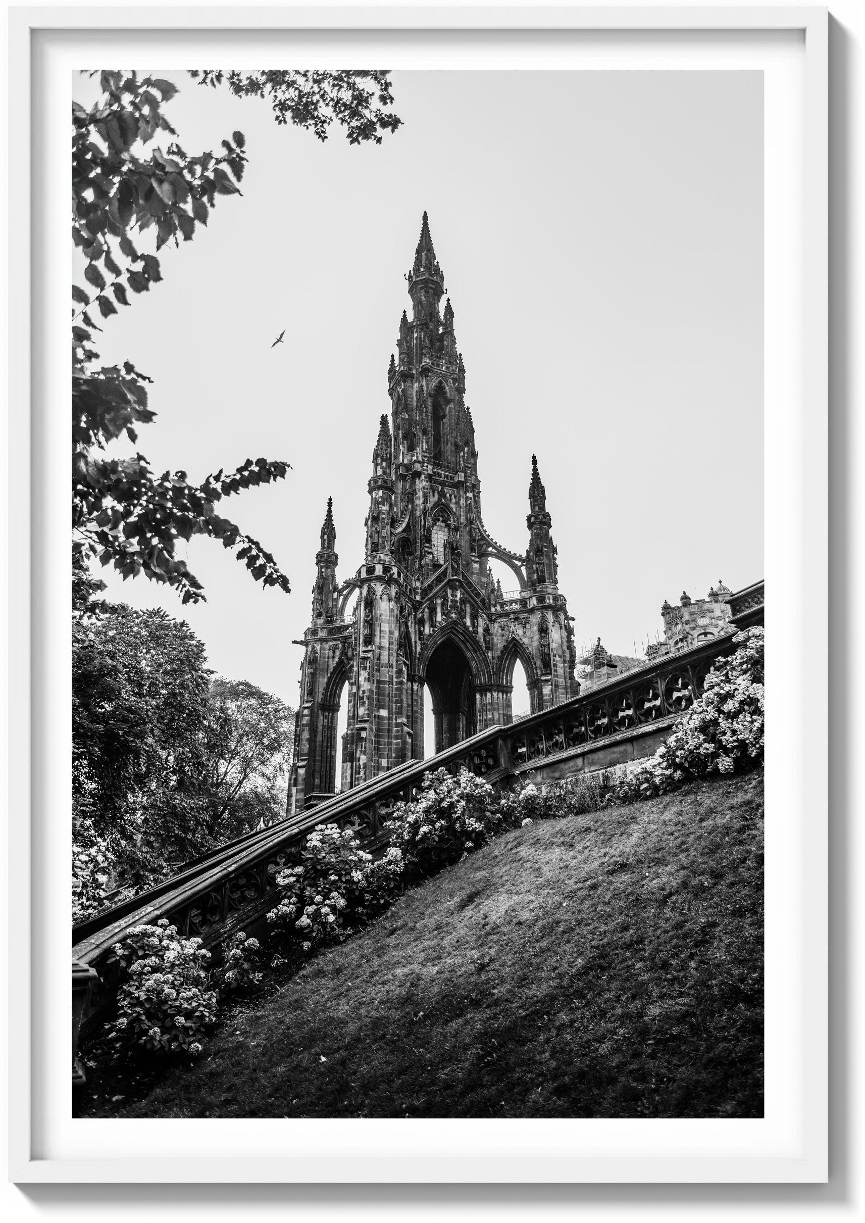 Scott Monument in Autumn