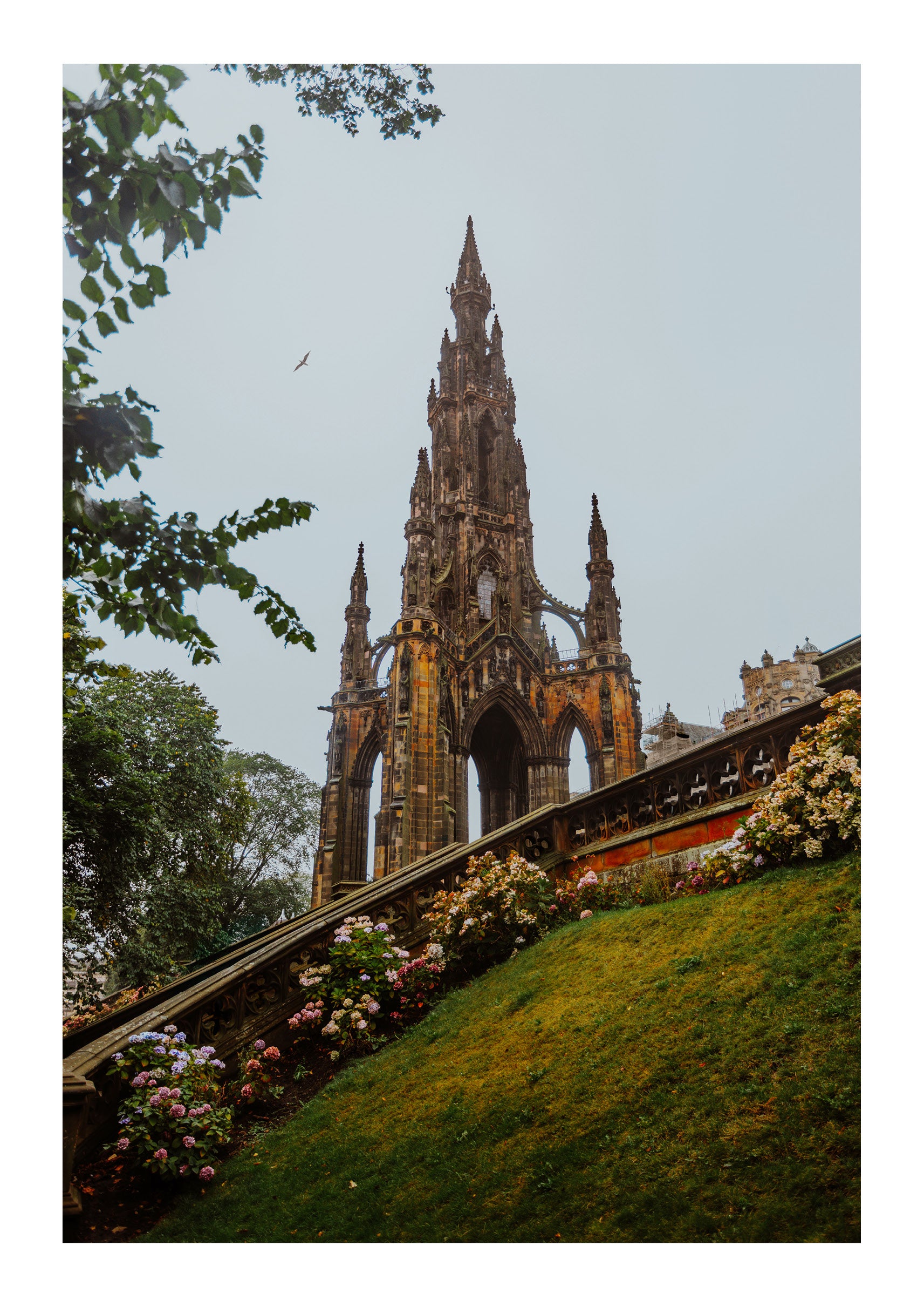 Scott Monument in Autumn