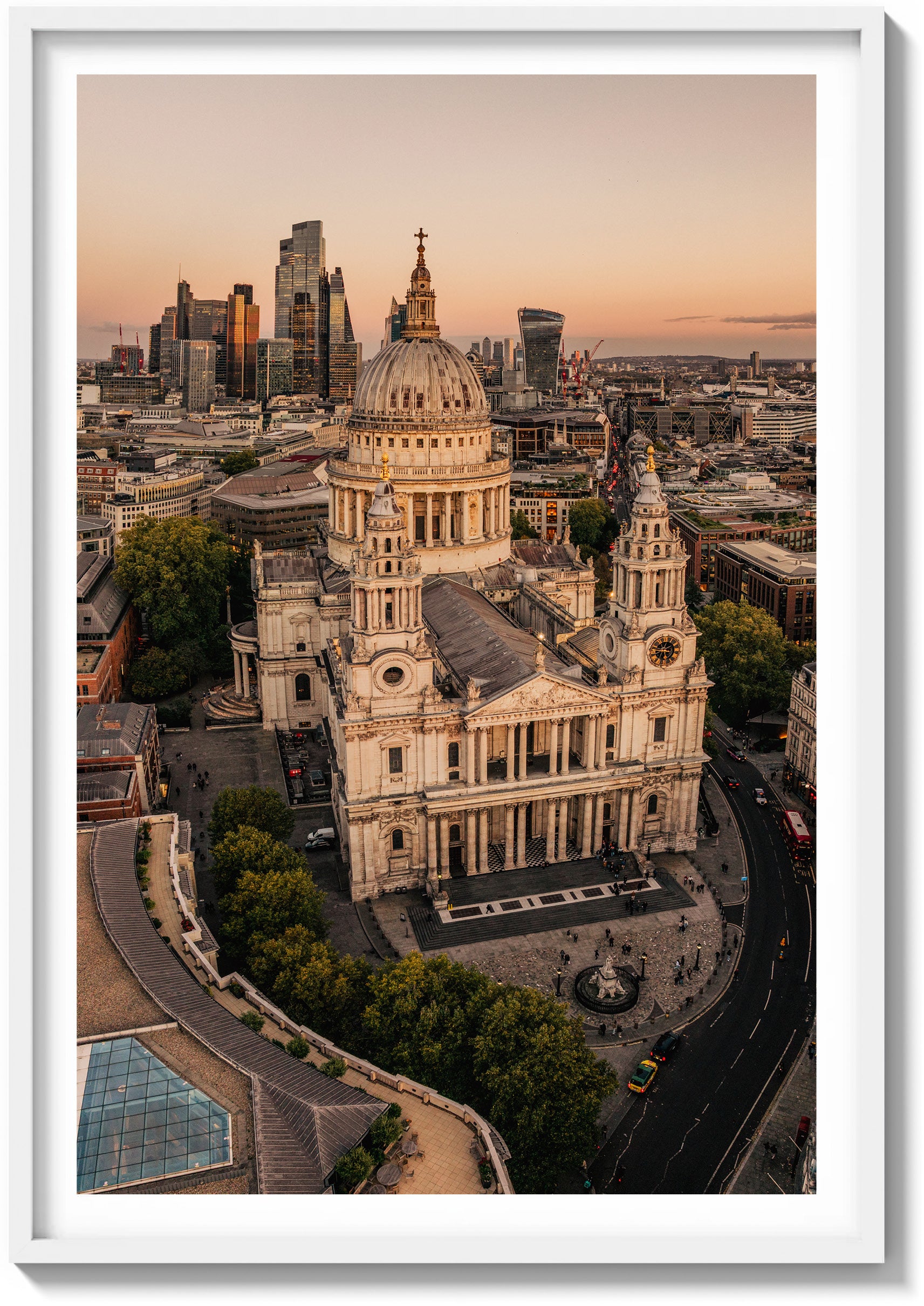 Sunset at St. Paul's