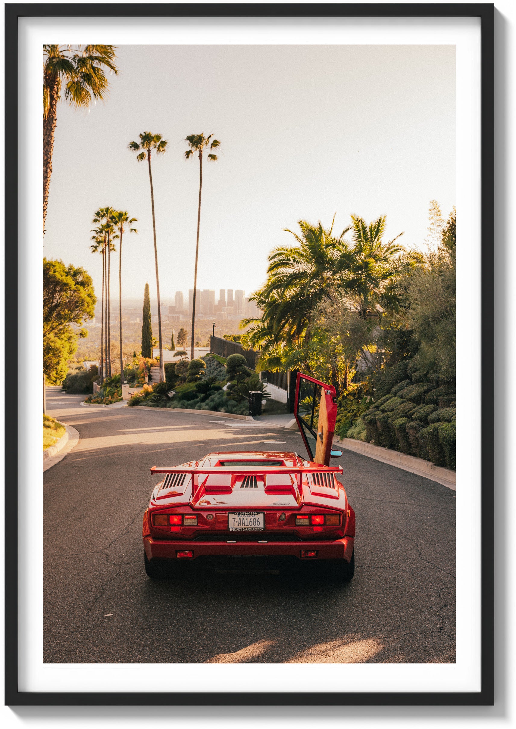 Sunset Over the Hills