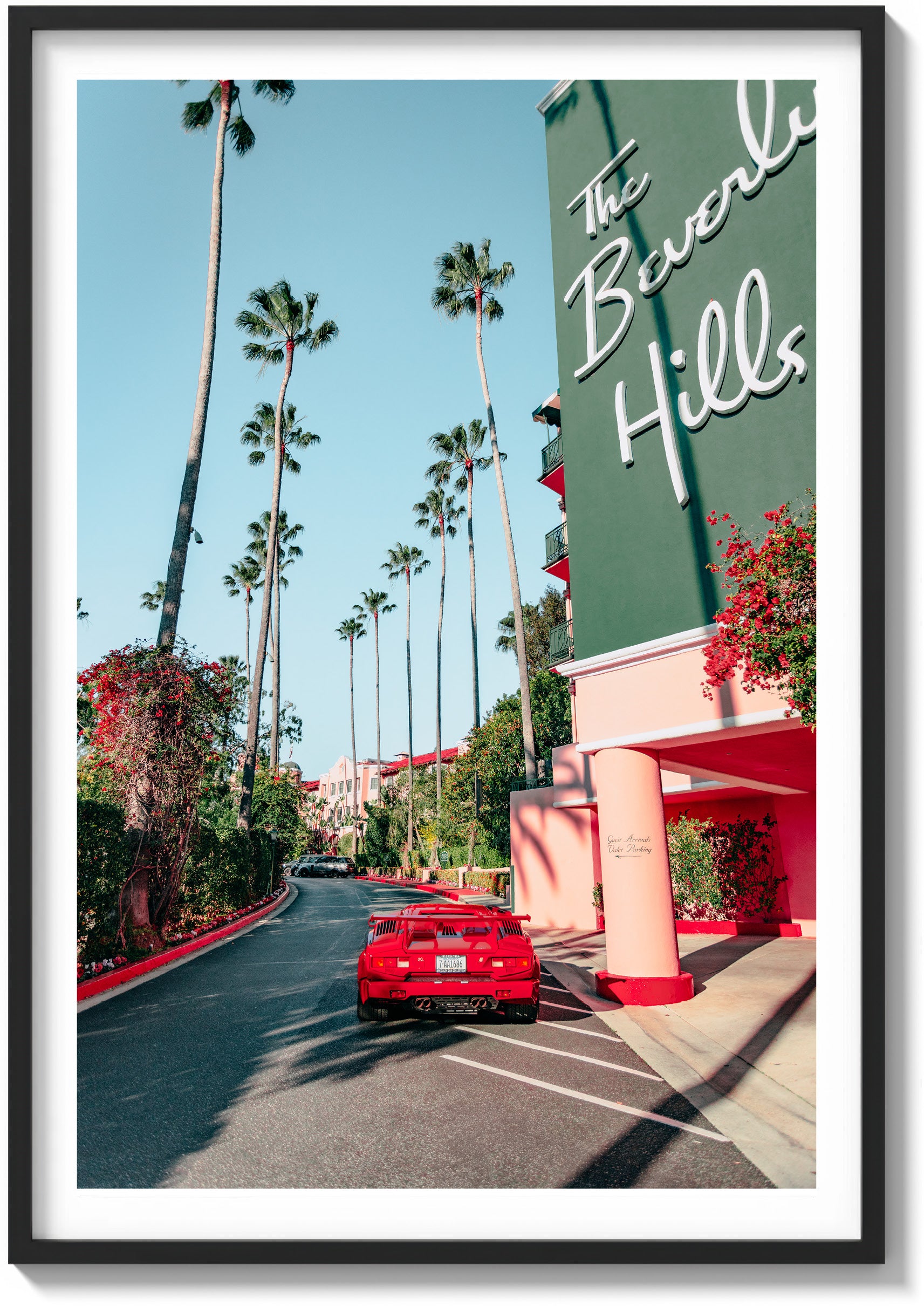 Arrival in Beverly Hills