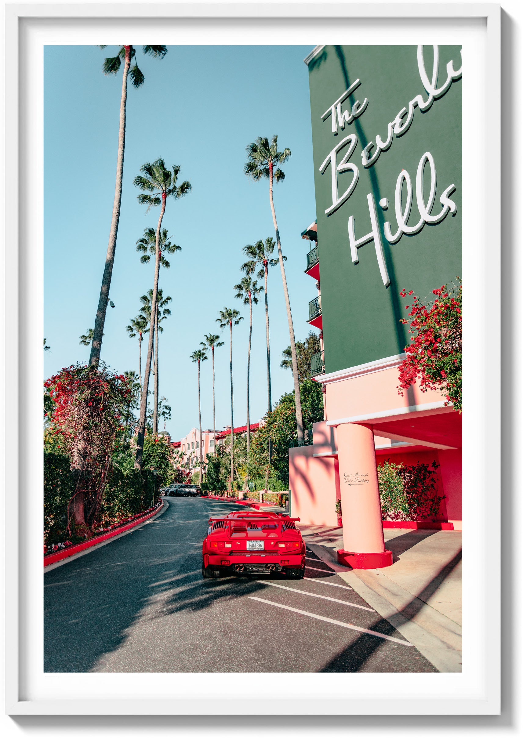 Arrival in Beverly Hills