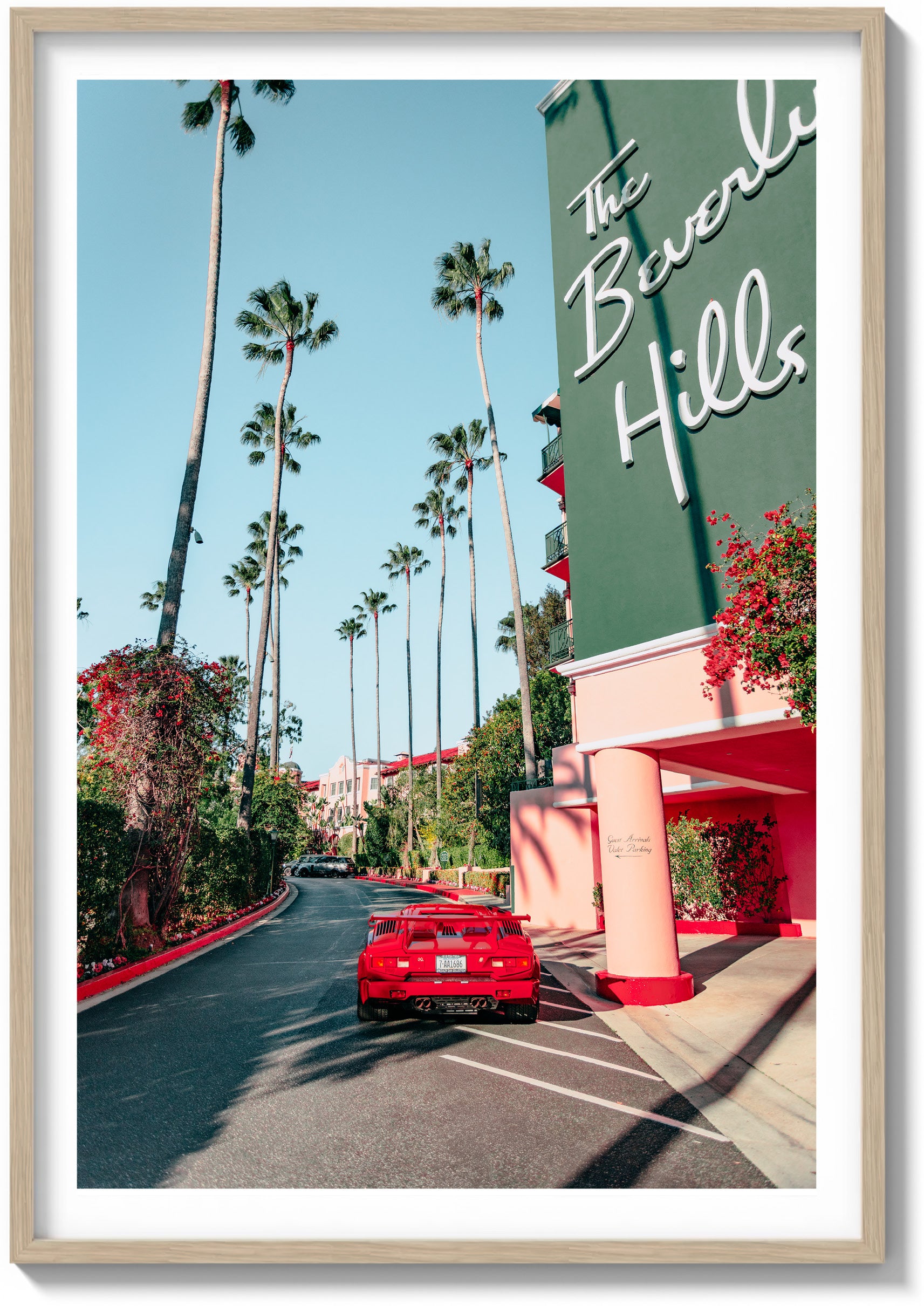 Arrival in Beverly Hills