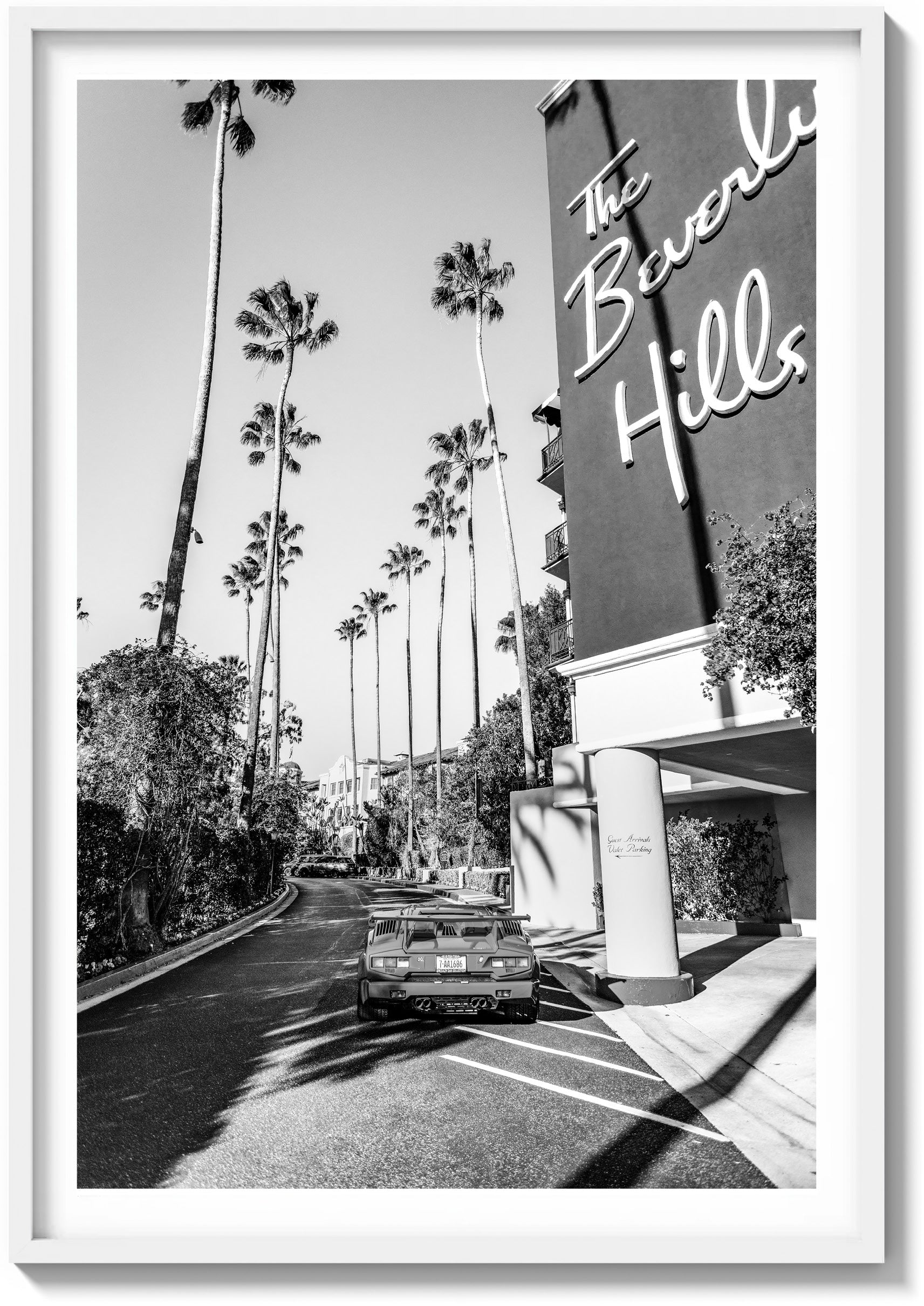 Arrival in Beverly Hills