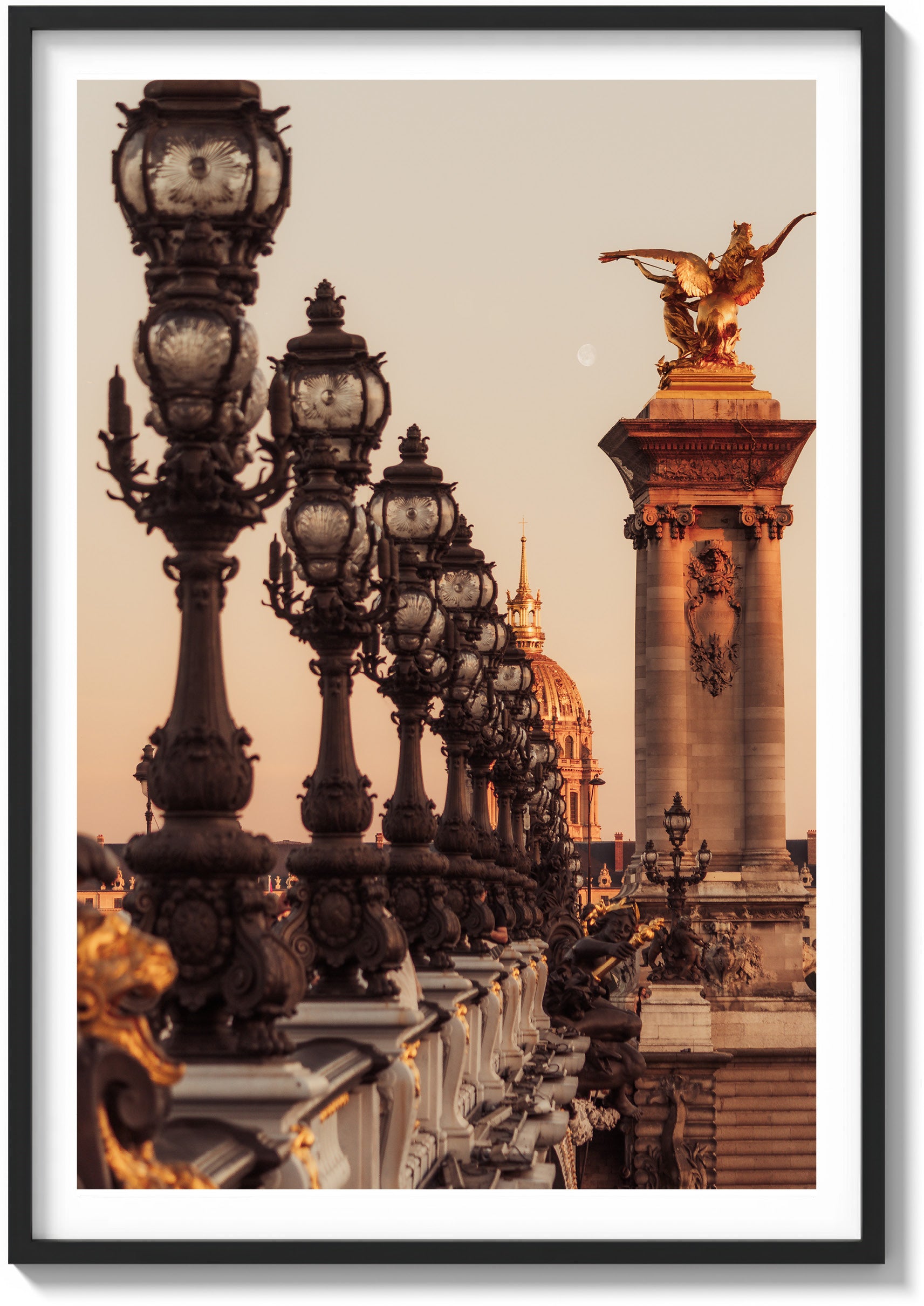 Pont Alexandre Moonrise