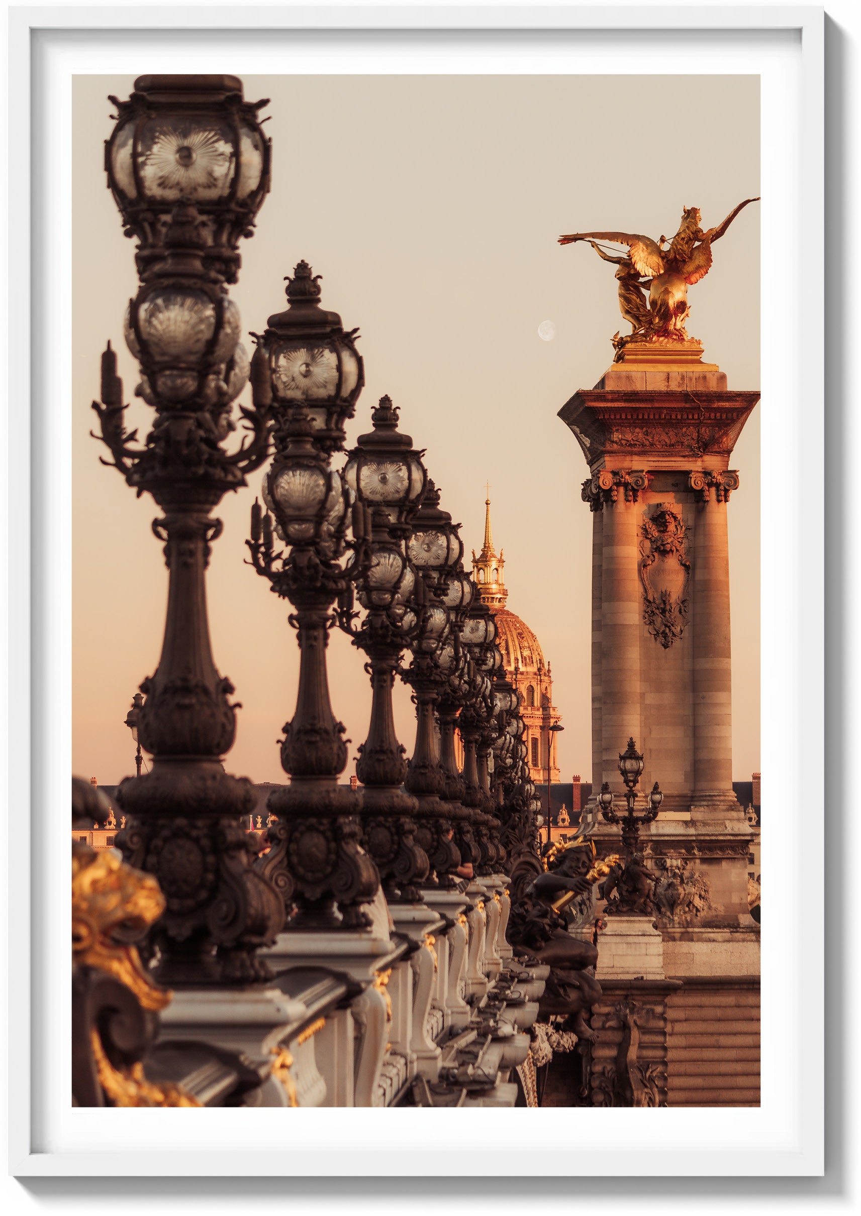 Pont Alexandre Moonrise