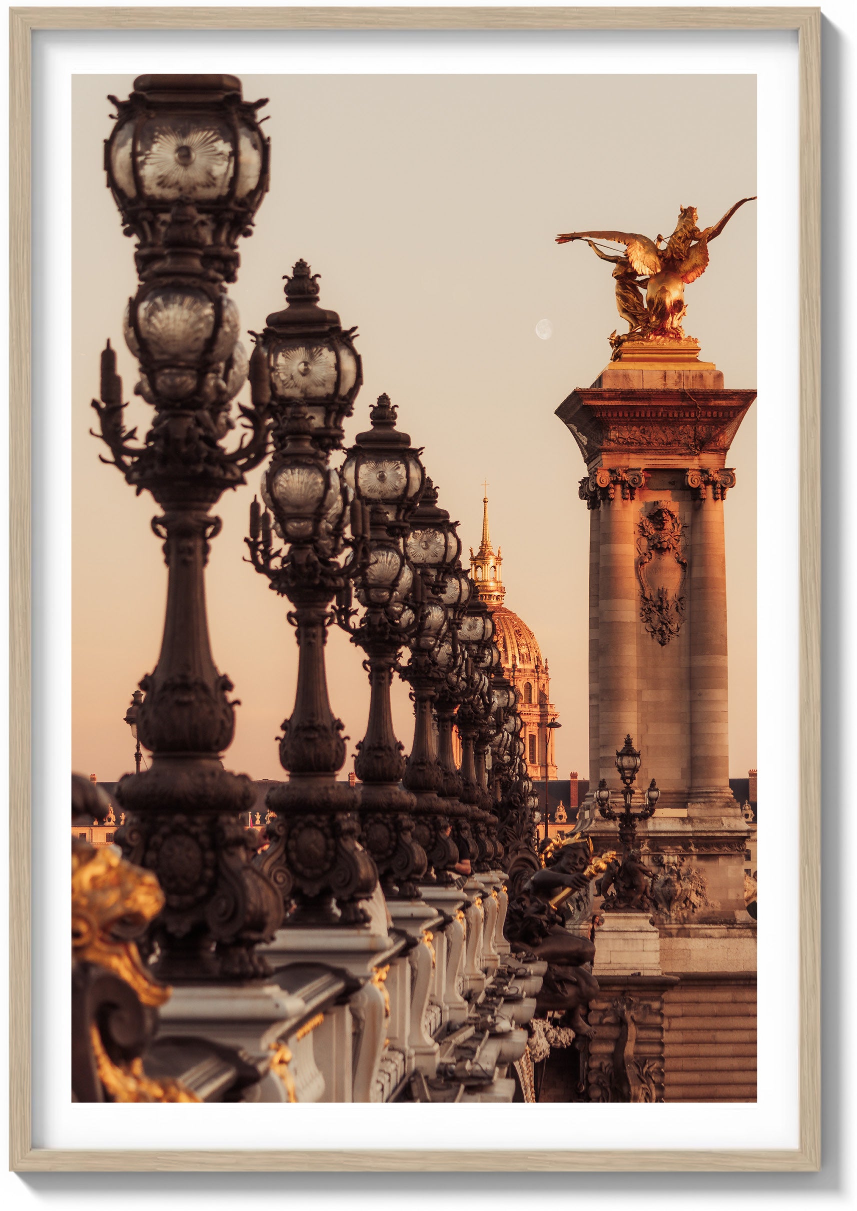 Pont Alexandre Moonrise