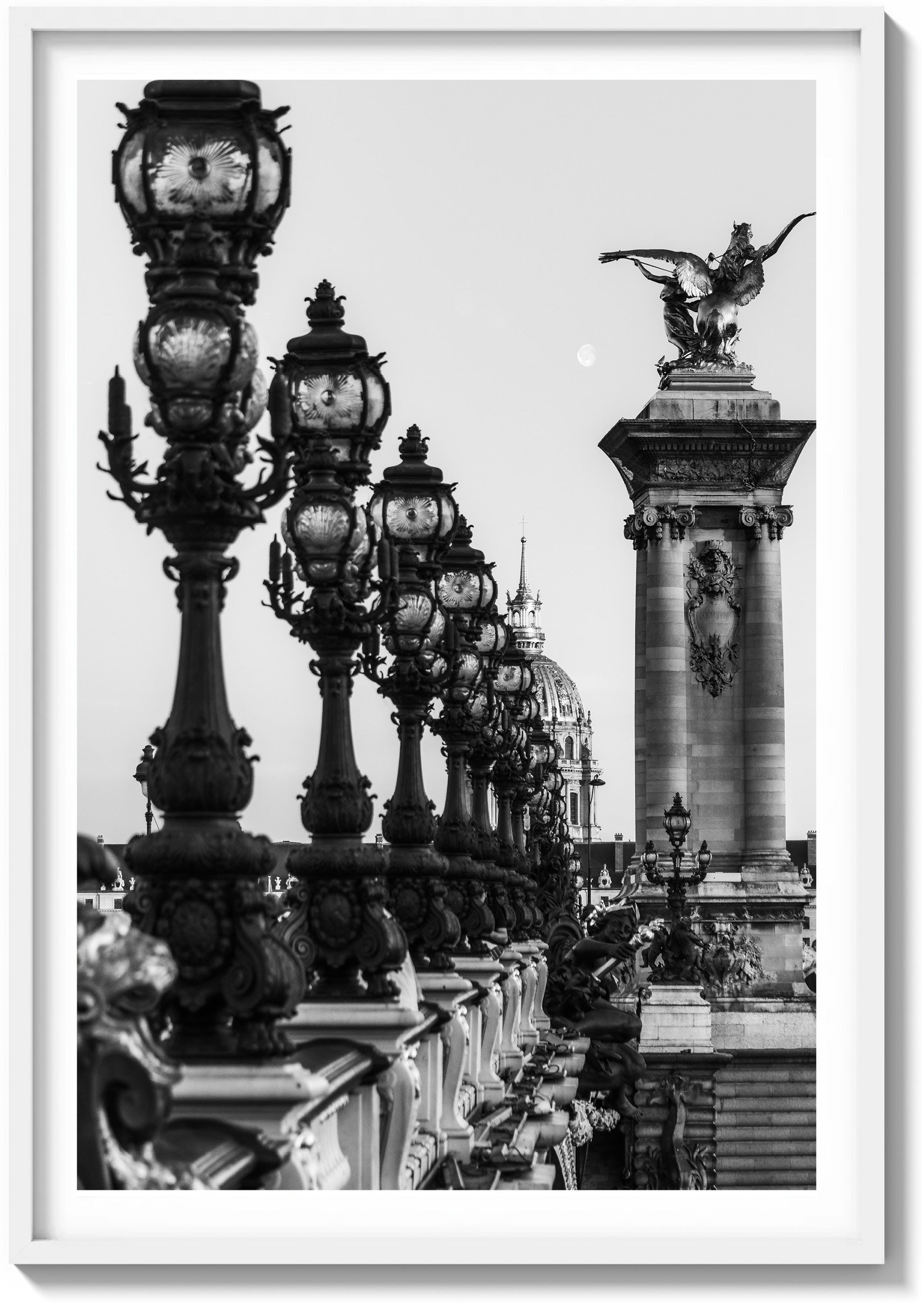 Pont Alexandre Moonrise